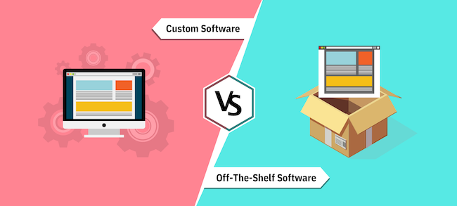 Off-the-shelf vs bespoke software development in comparison