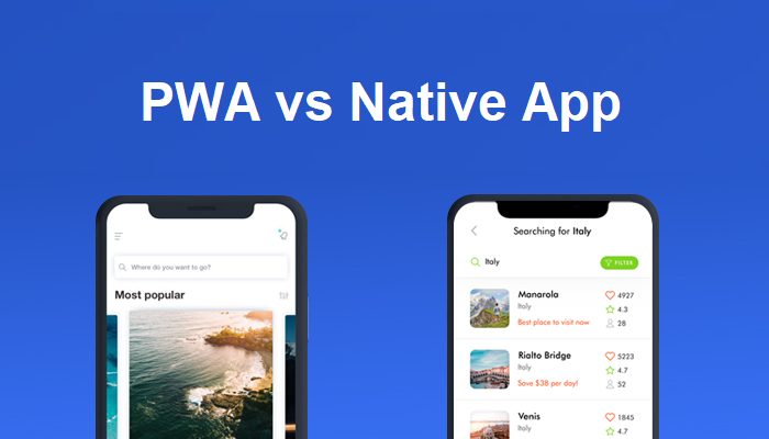 Progressive web app vs native app: which suit your business?
