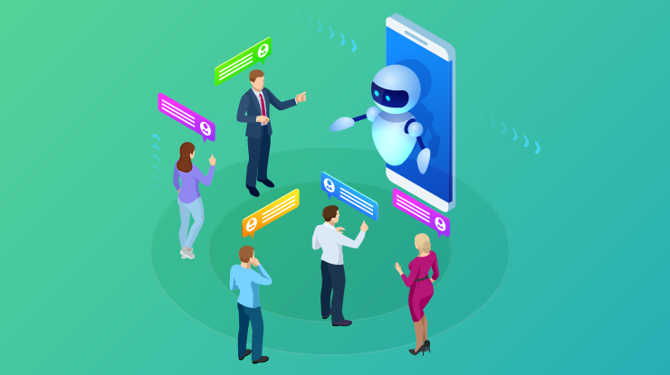 Benefits of chatbots categorized by objects 
