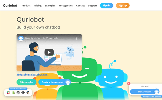 Top 15 AI chatbot for website
